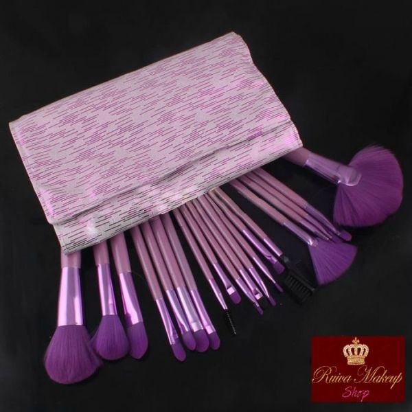 Kit 20 Pincéis Roxo (PRONTA ENTREGA)